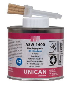 ASW-1400 Metalfri Montagepasta 500 g.