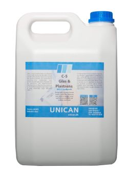 C-5 Glas & Plastrens 5 Ltr. Dunk