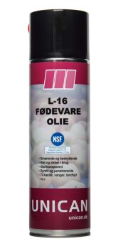 L-16 Fødevareolie 500 ml.