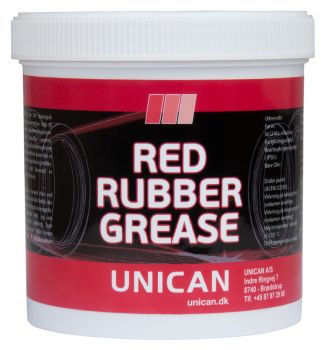 Red Rubber Grease 500g bøtte