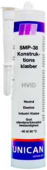 SMP-38 Konstruktionsklæber Hvid 290 ml. patron