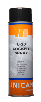 U-20 Cockpit Spray 500 ml.