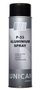 P-33 Aluminium spray 500 ml.