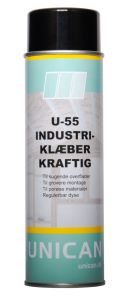 U-55 Industriklæber Kraftig 500 ml.
